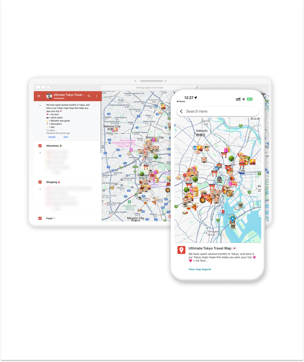 Tokyo Travel Guide + Map